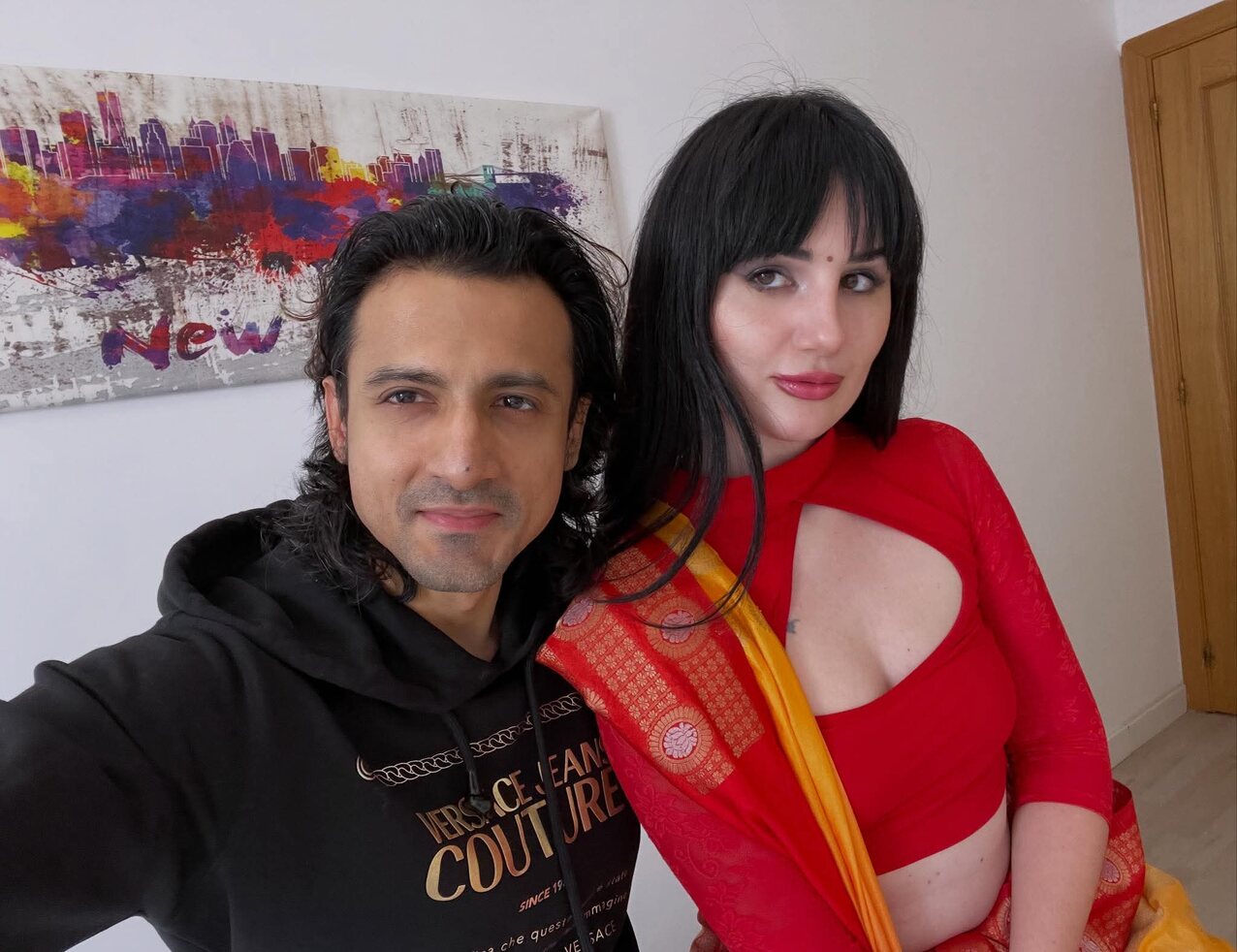 niksindia brunette white girl