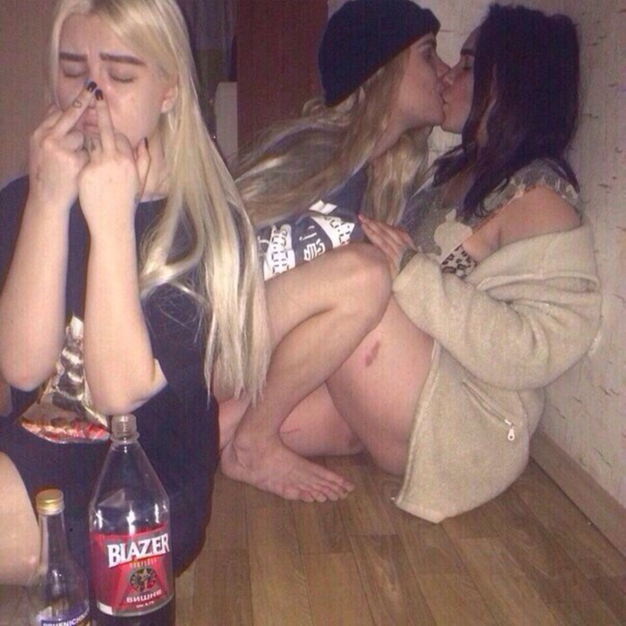 party blnonde fuck