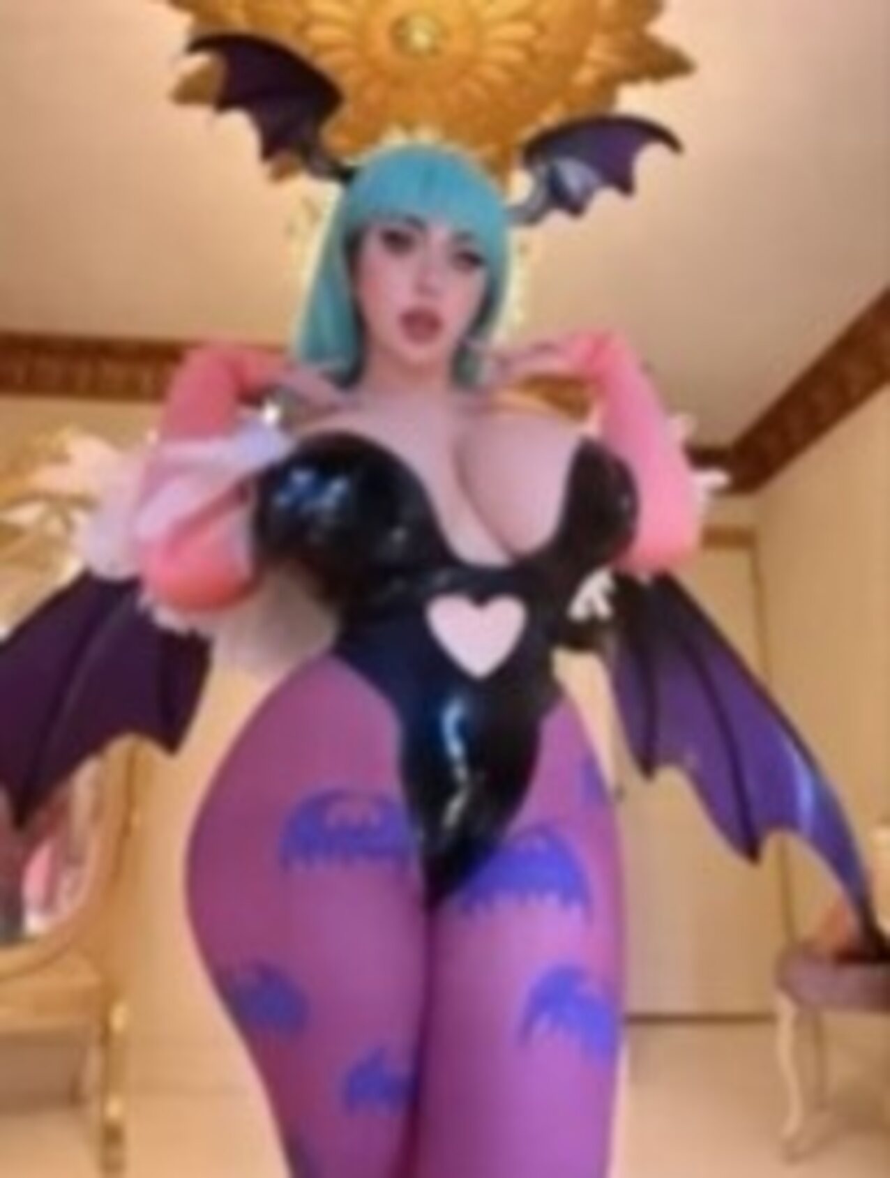 cosplay big breasts pale