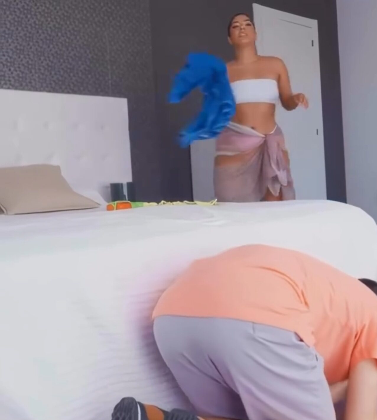 dark hair big tits ass