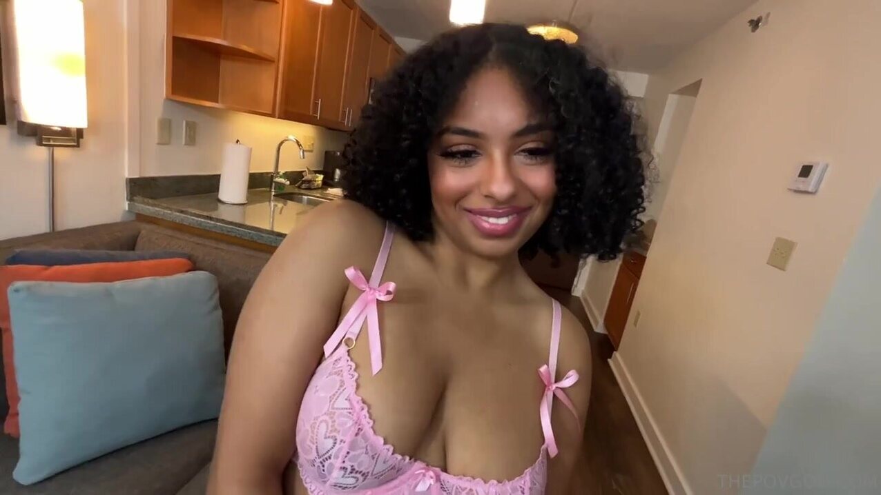 pov blowjob ebony