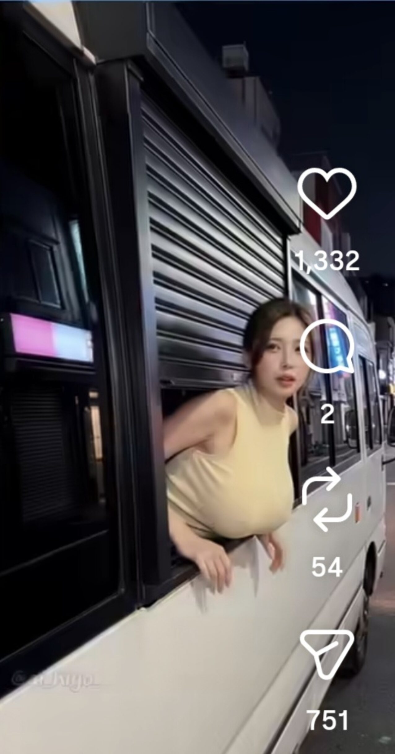 big tits asian public