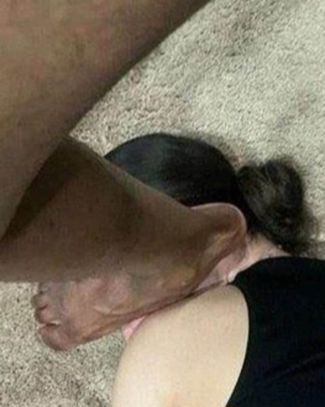 bbc hairbun head stepping