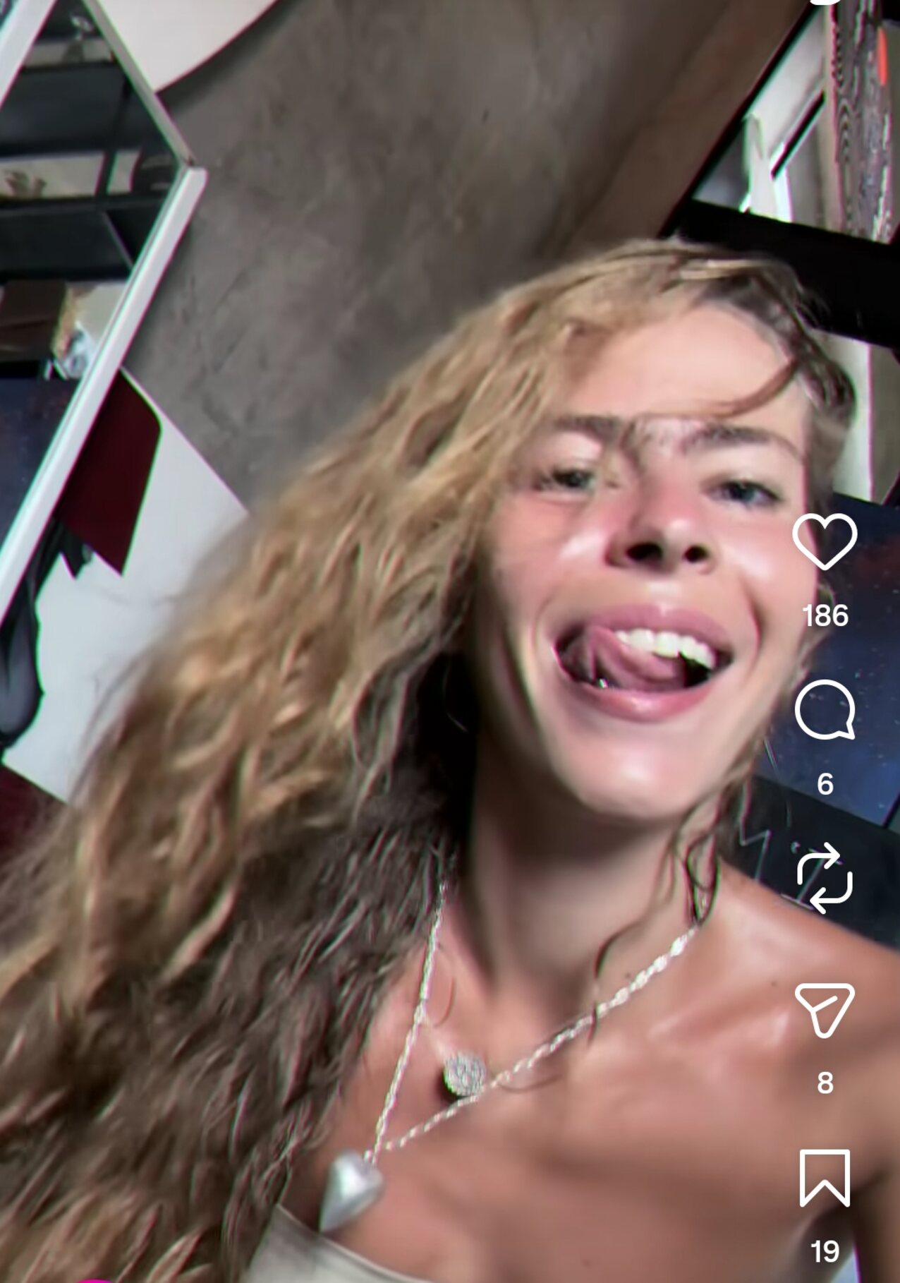 blonde masturbation reel