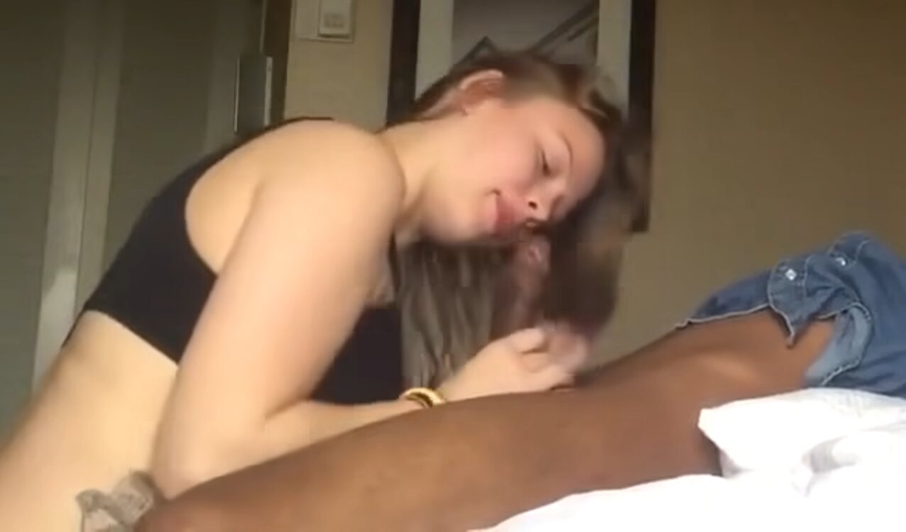 blonde amateur blowjob
