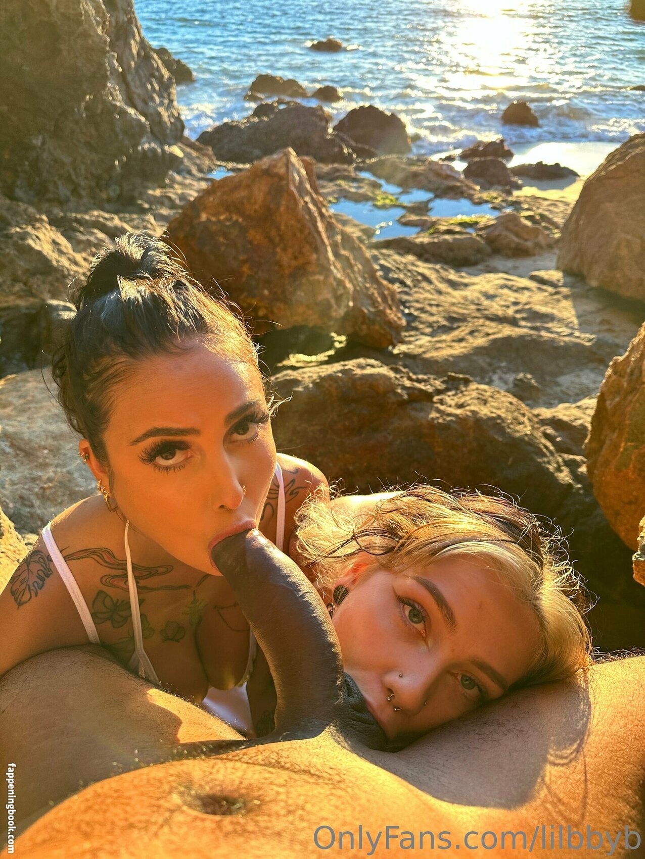 bbc threesome beach