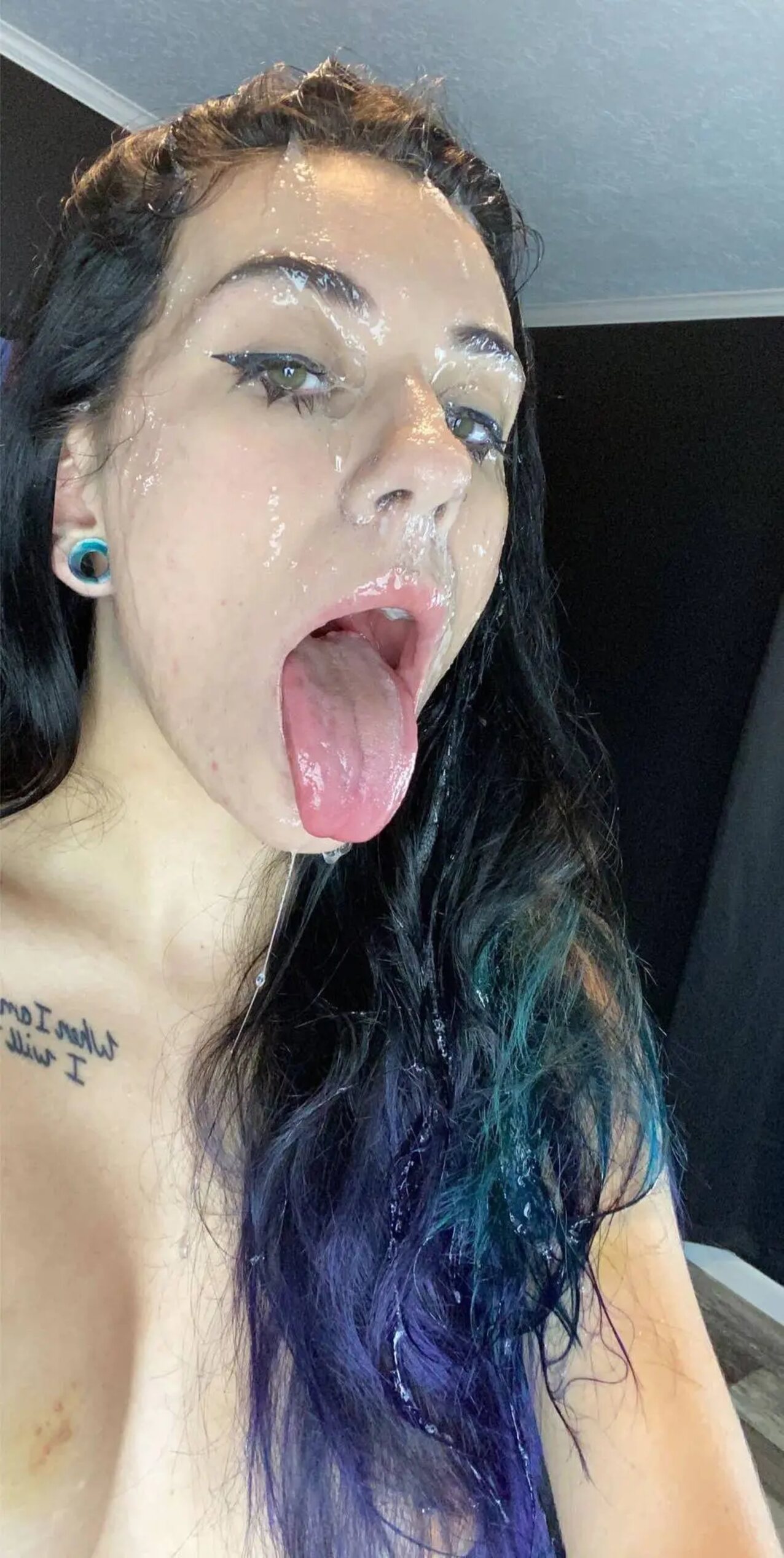 sloppy spit facial