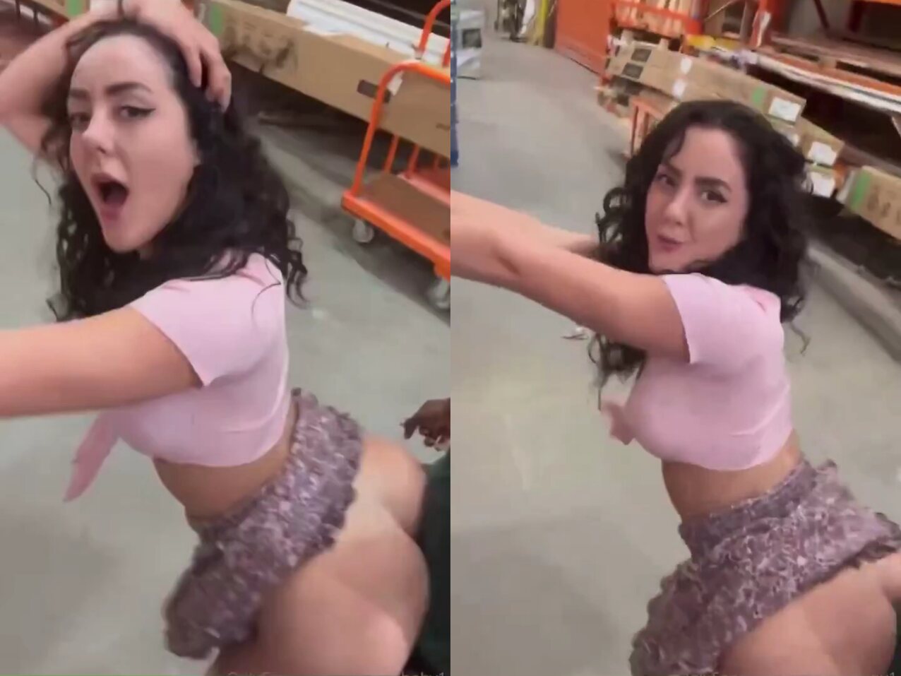 curly brunette bbc