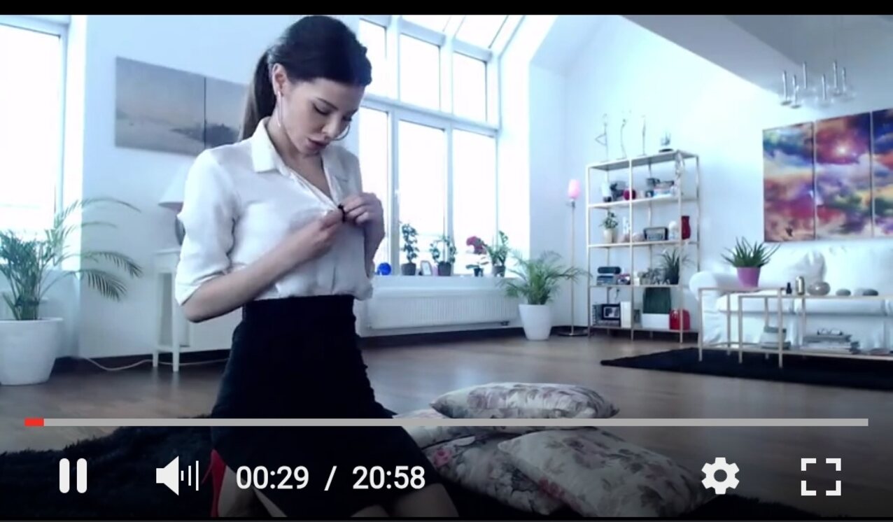secretary brunette anal