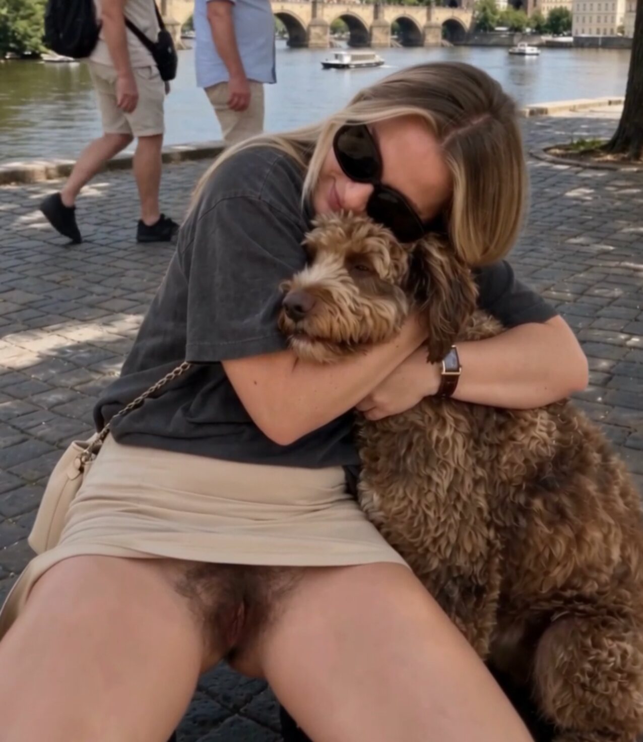 blonde hairy hairy pussy