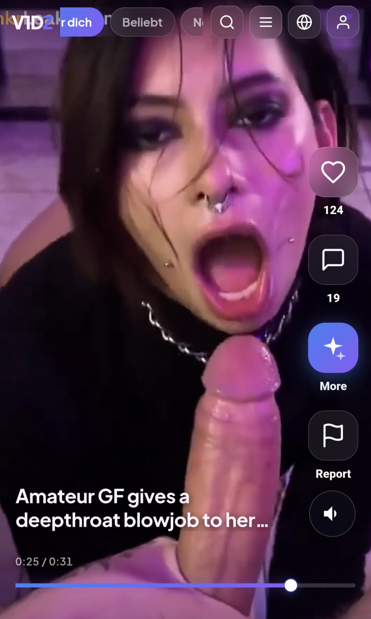 goth milf piercing