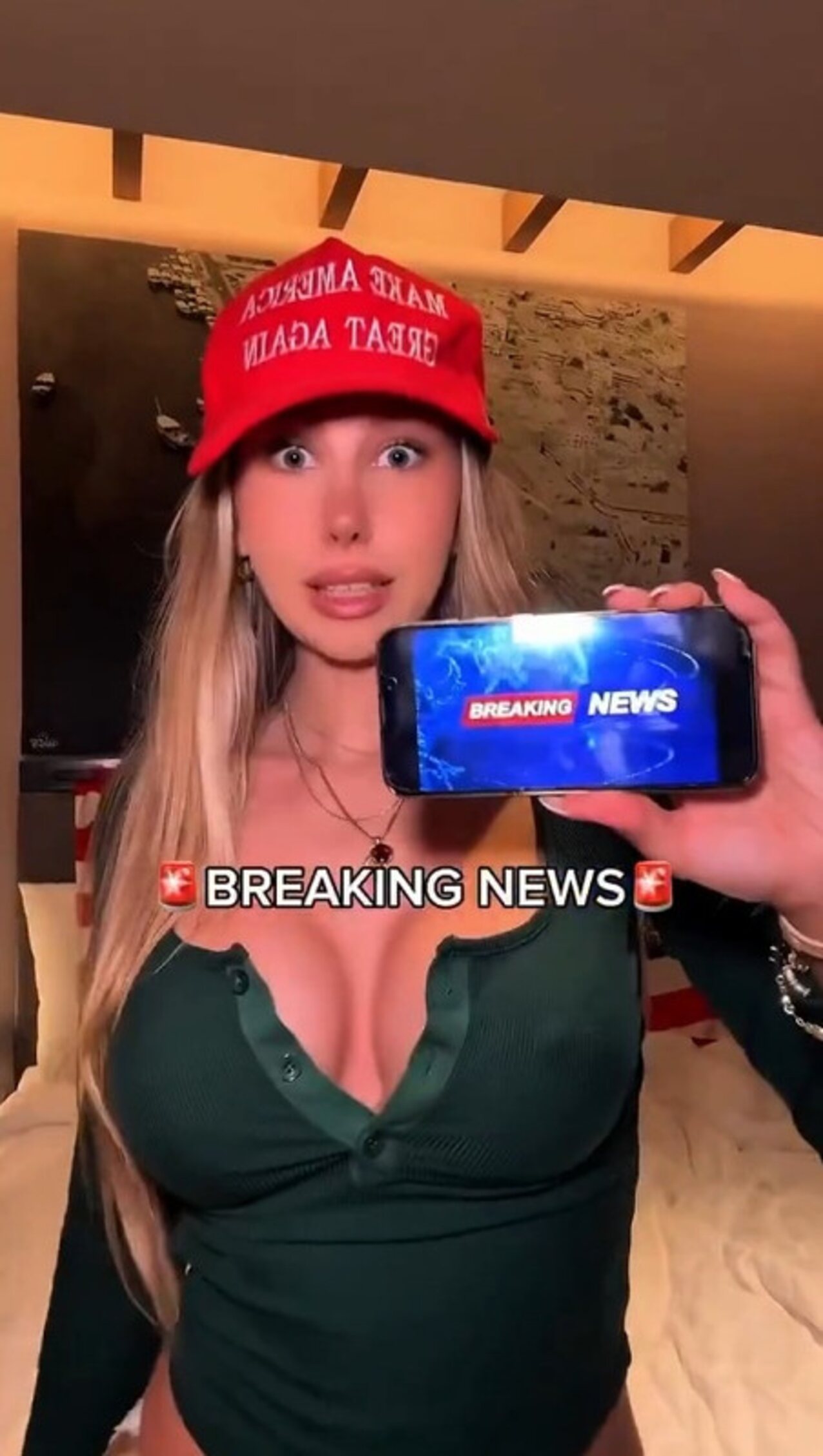 tiktok maga blonde
