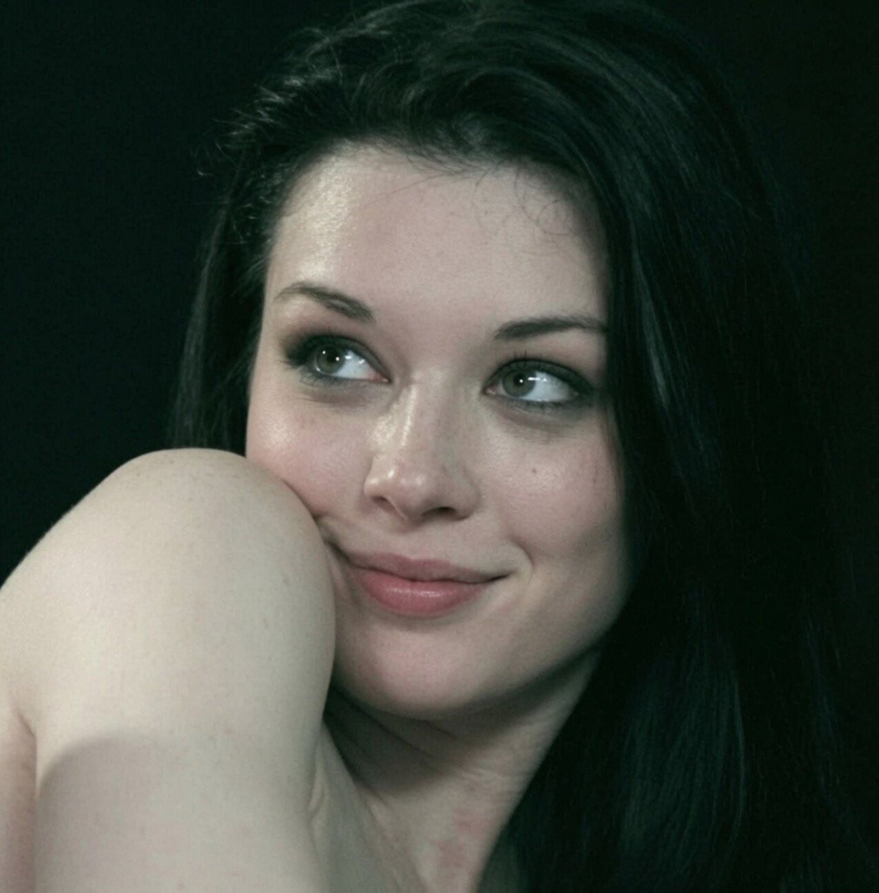 stoya black hair cute