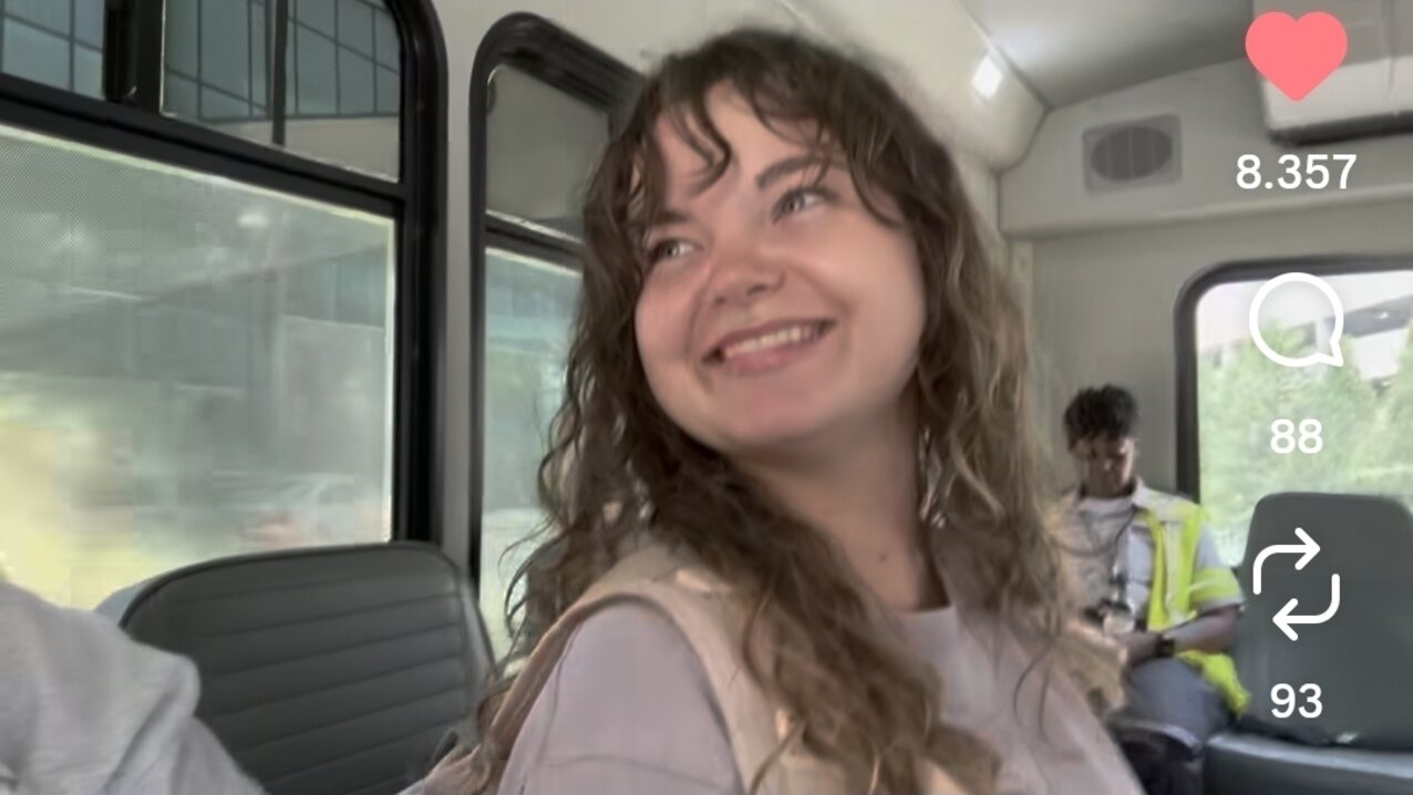 teen public brunette