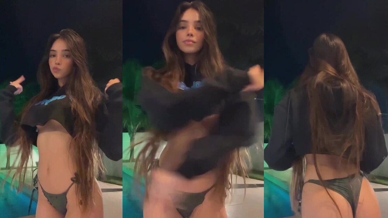 brunette dance sexy