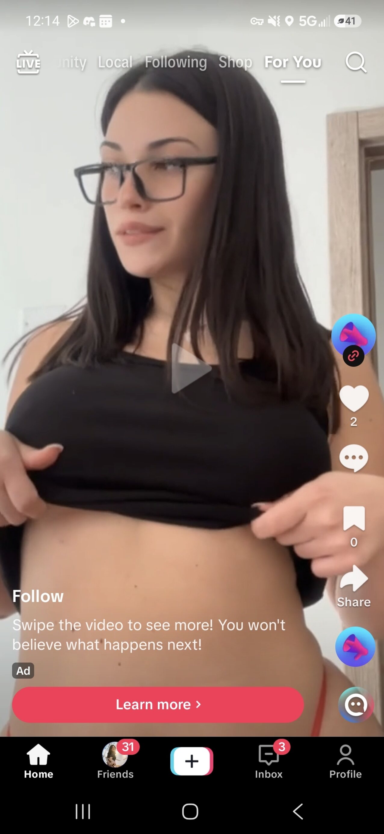 tiktok big tits latina