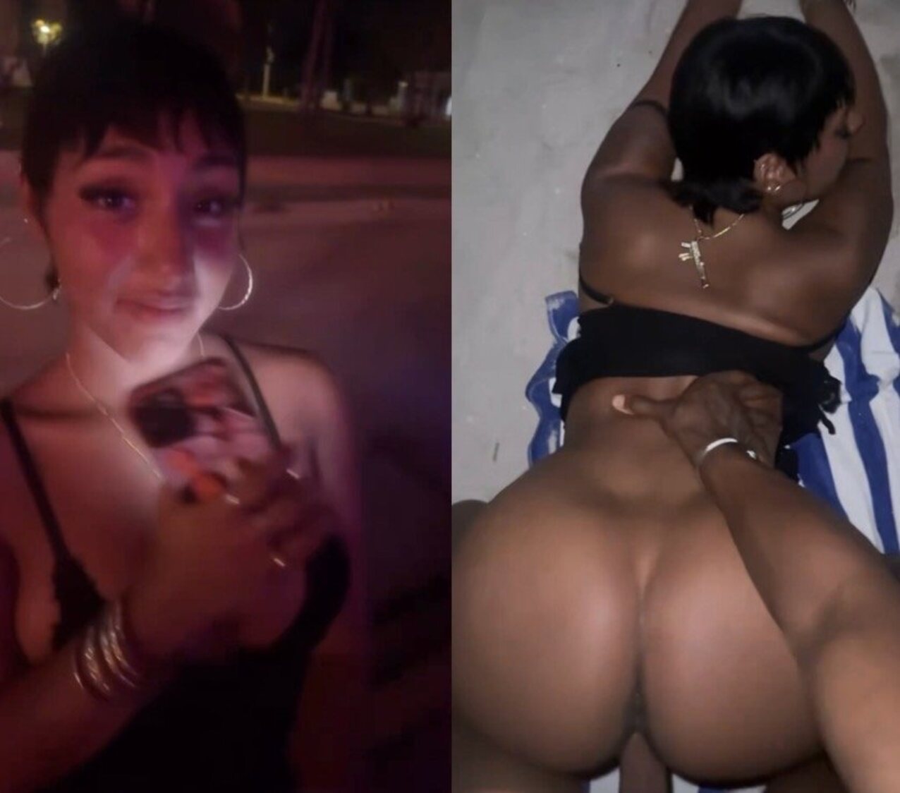 short hair dark skin ebony