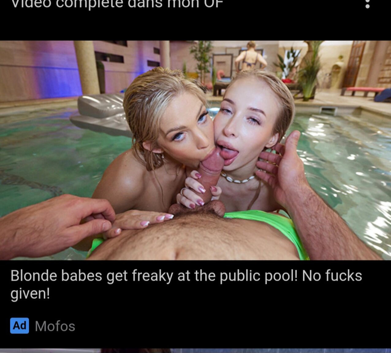 blonde ads mofos pool