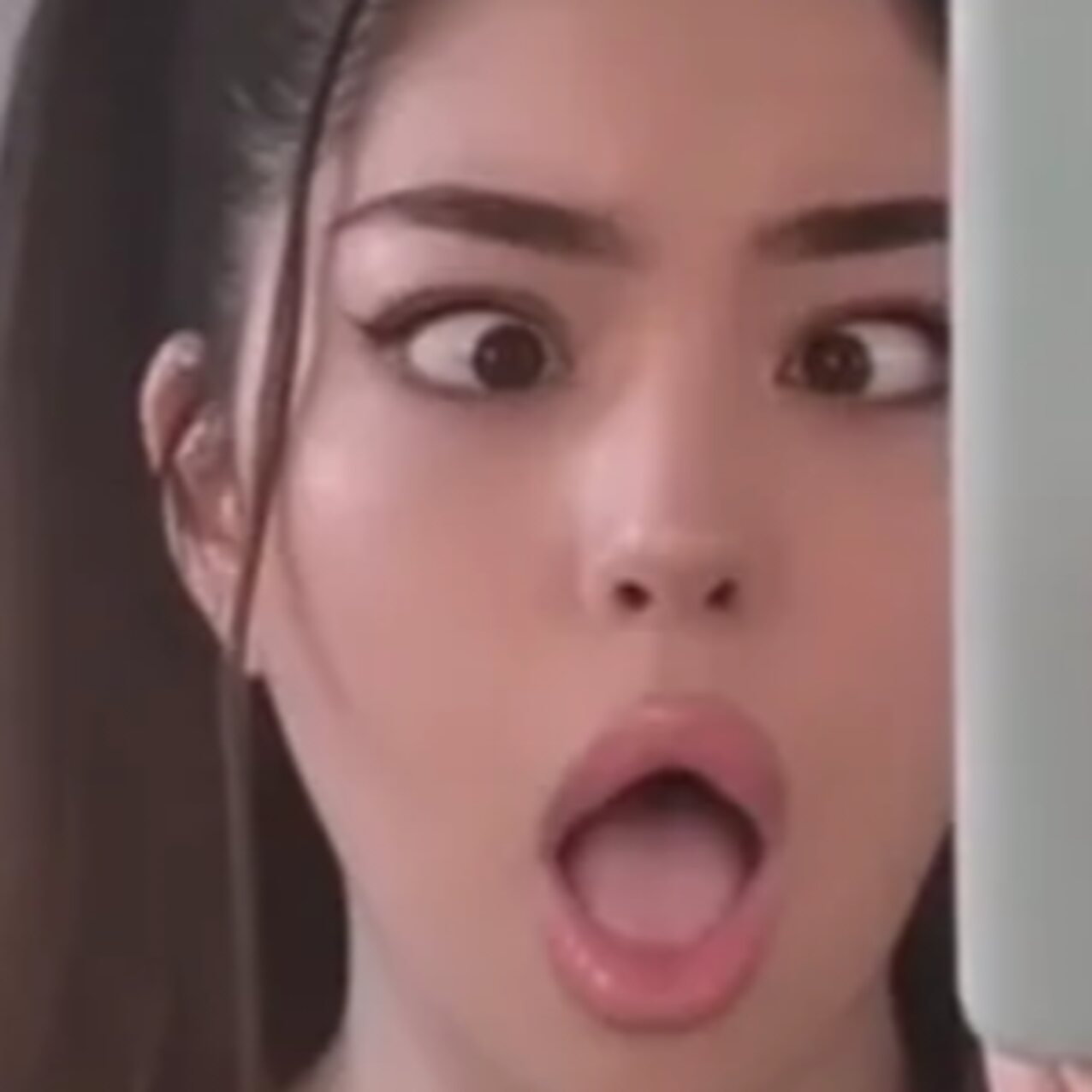 horny unknown girl ponytail
