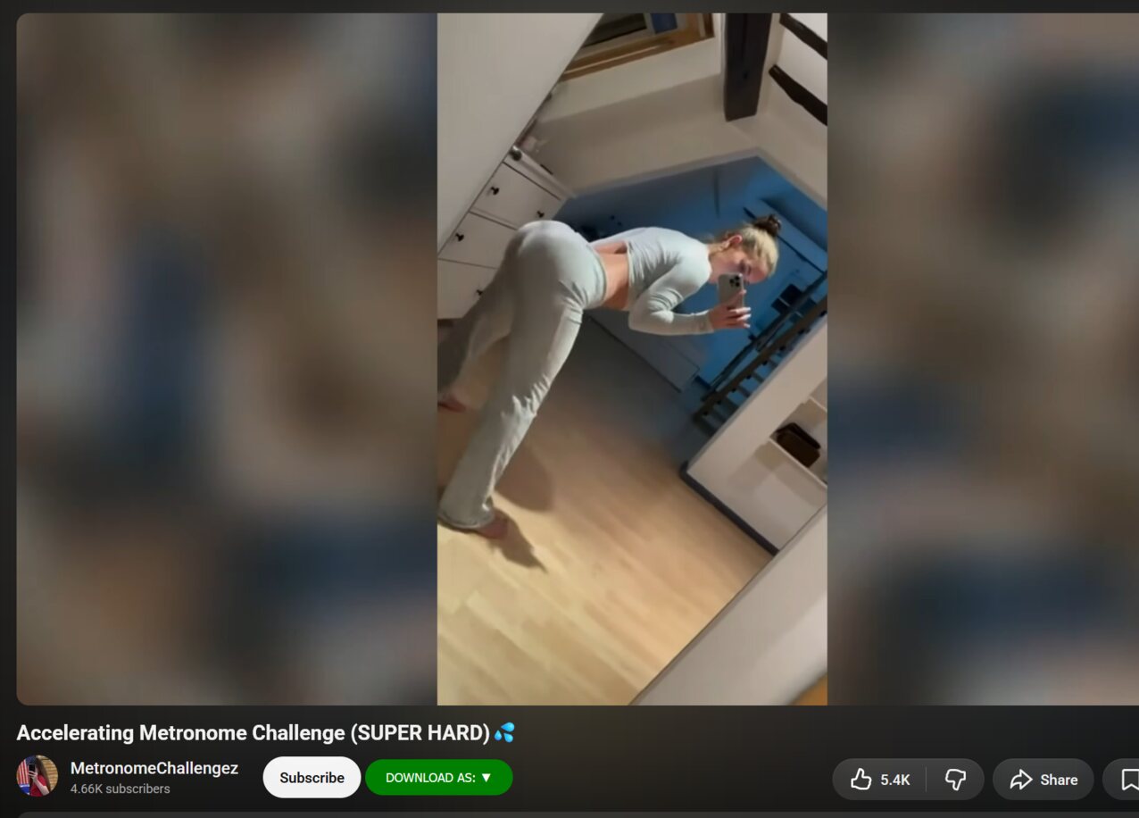 white gir ass