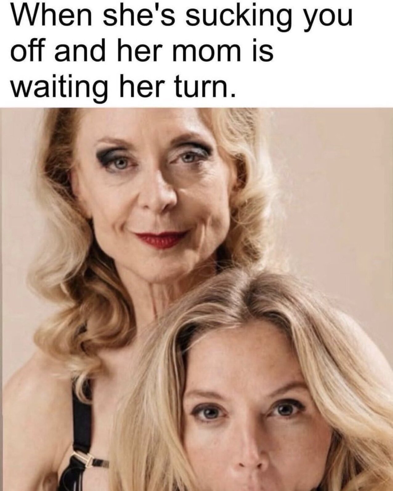 blonde milf threesome