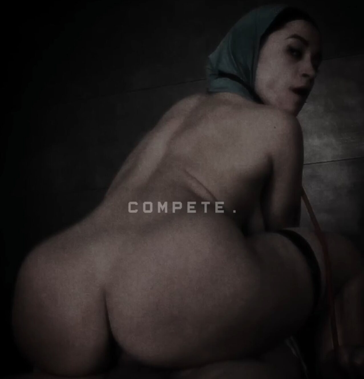 hijab ass cock