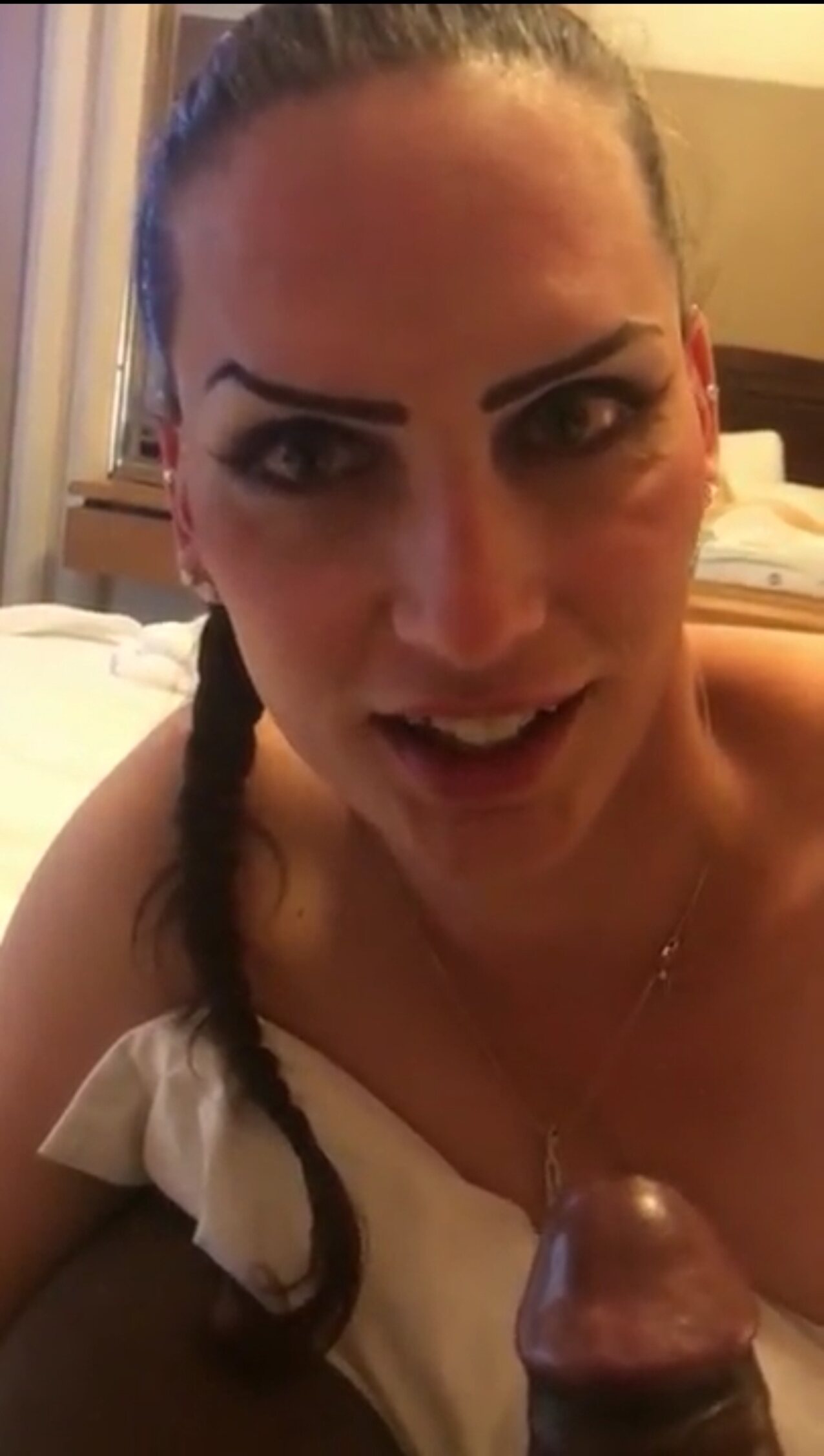 trans bbc blowjob