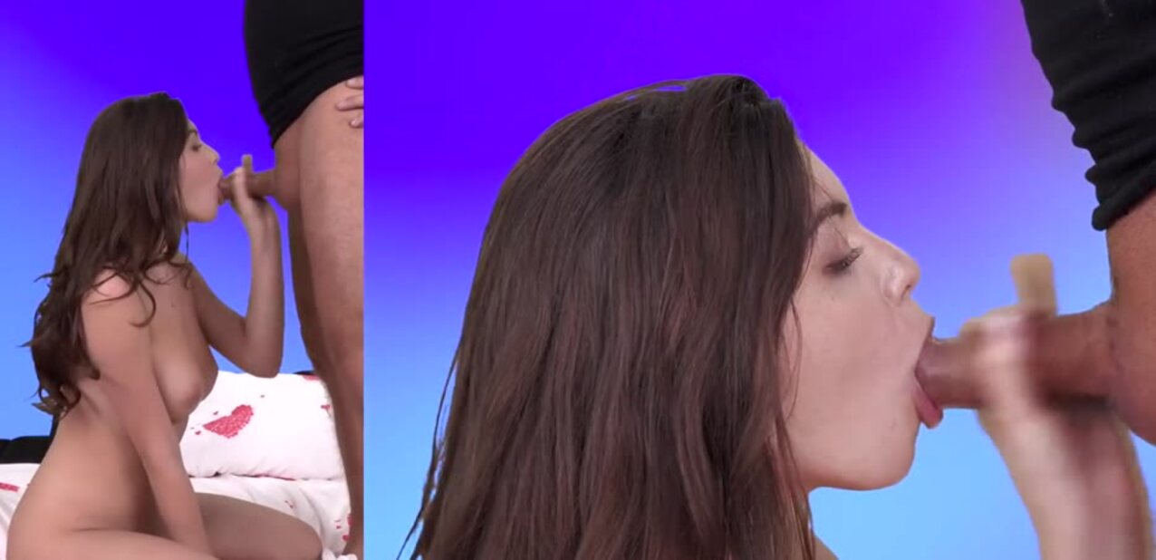 blowjob closeup petite