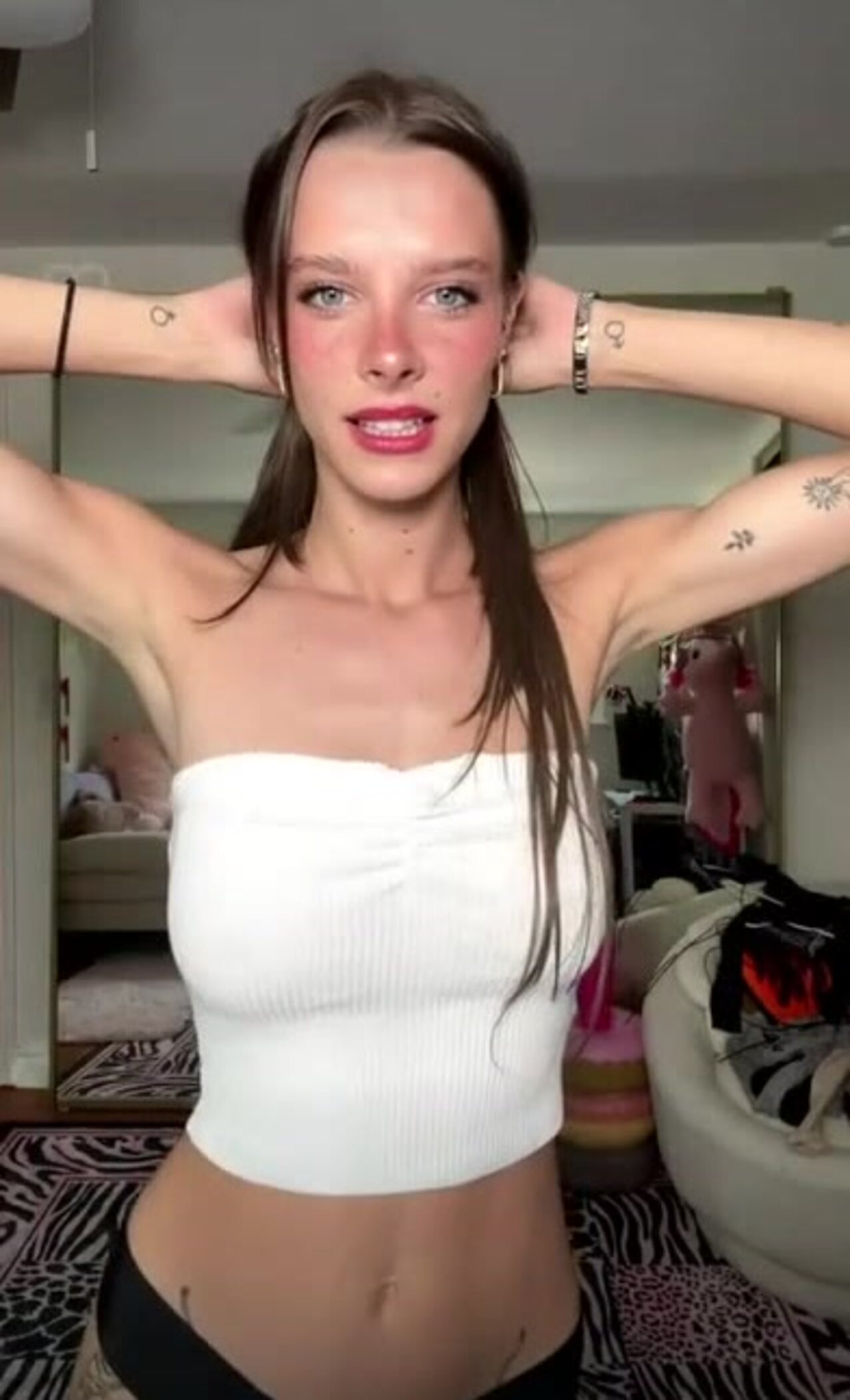 fit body white top homemade