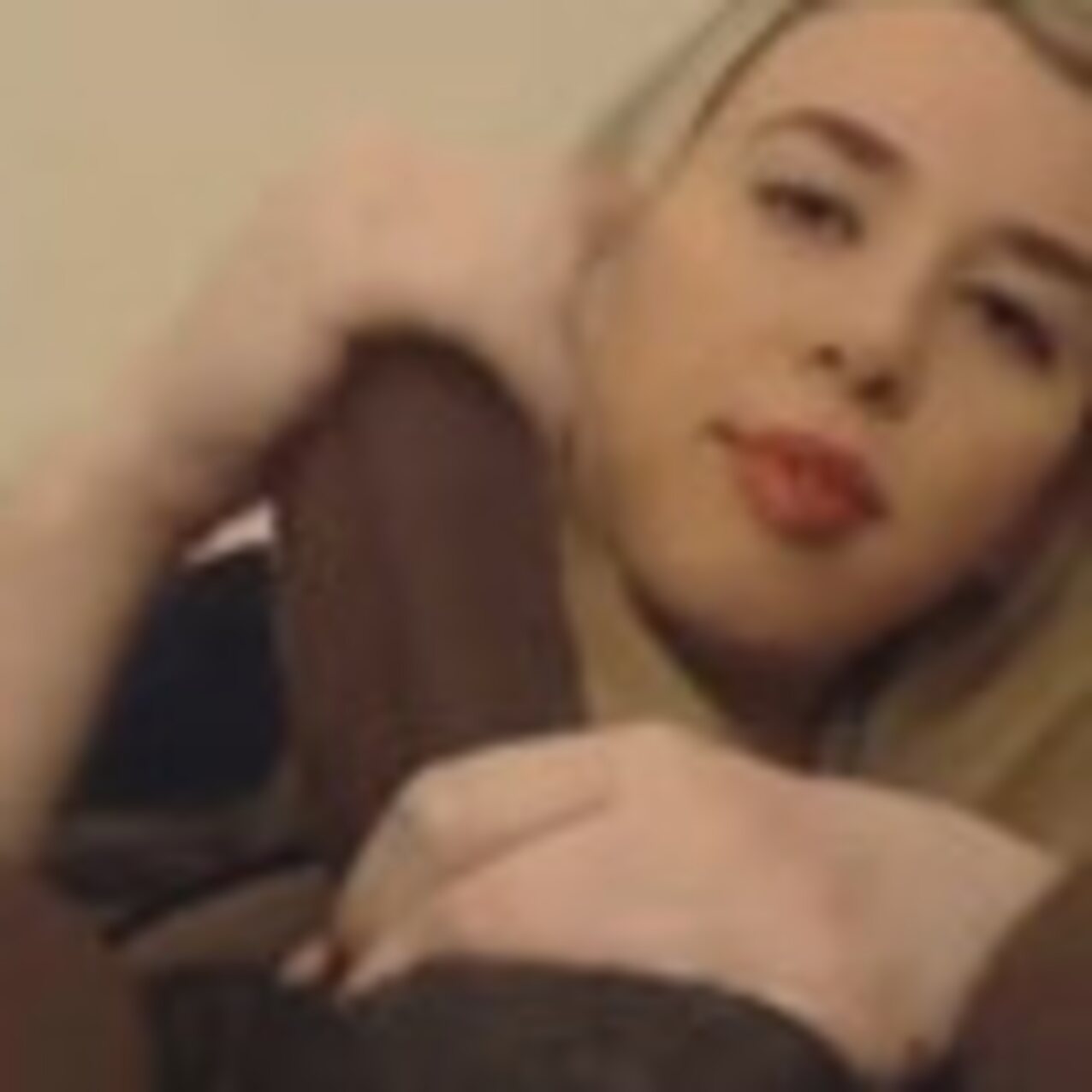 handjob bbc blonde