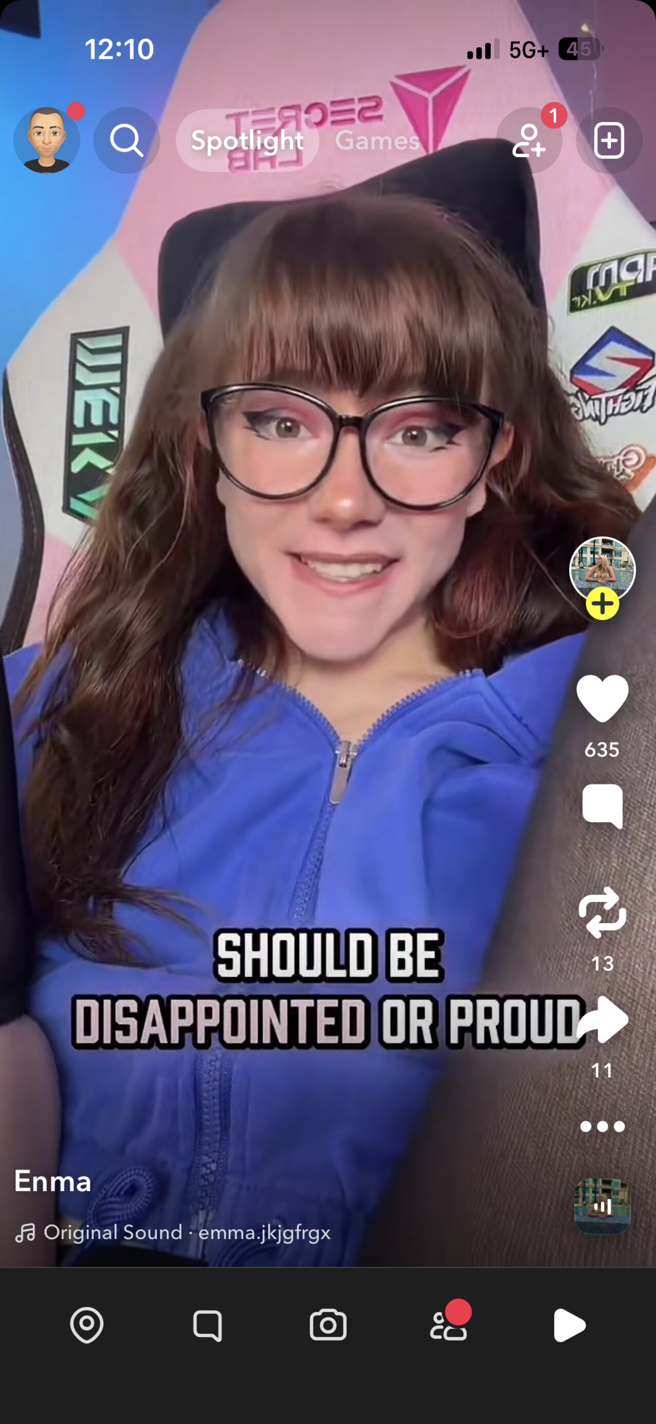 influencer glasses sexy