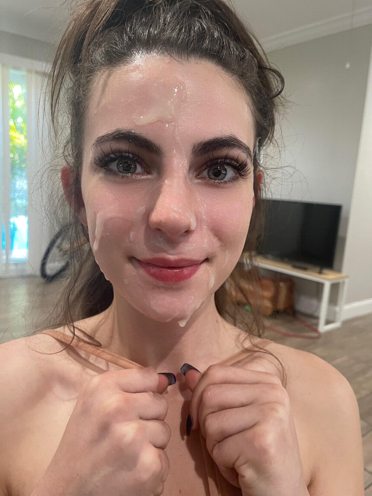 cumshot facial hot sexy