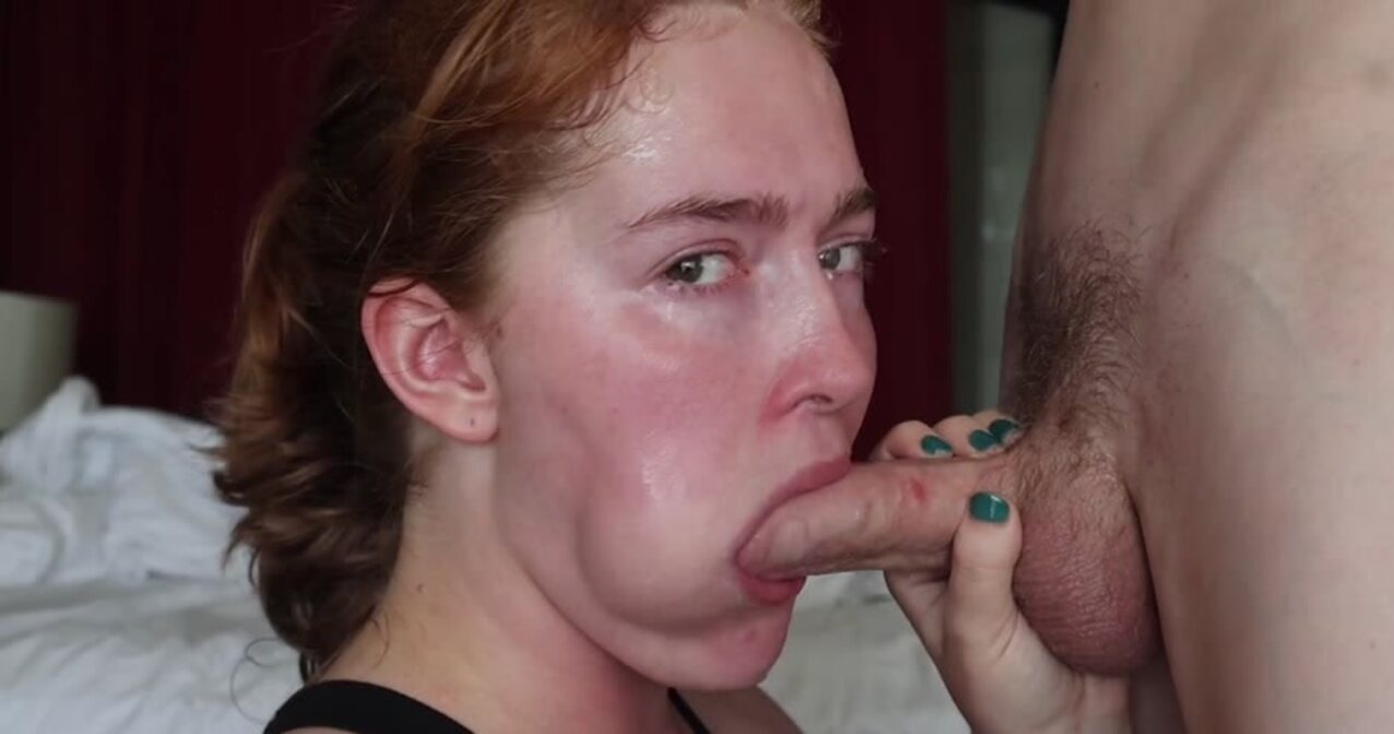 amateur blowjob sweaty