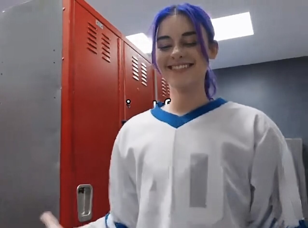 locker room lost gem purple hair