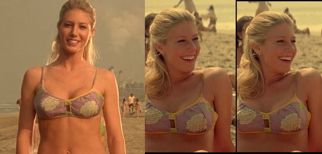 bikini blonde retro
