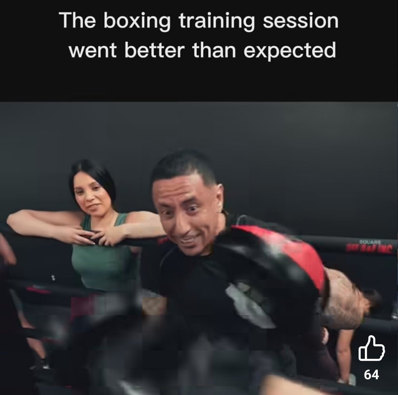 boxing gym big tits