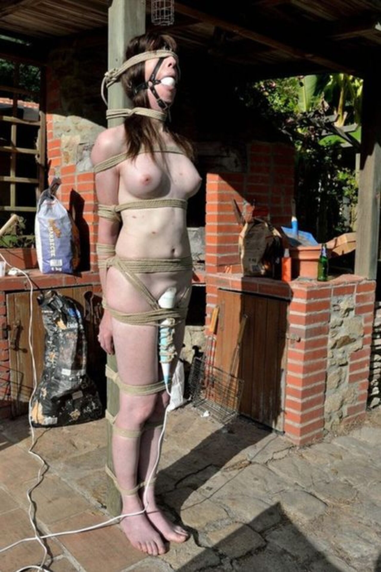 outdoor bdsm bondage