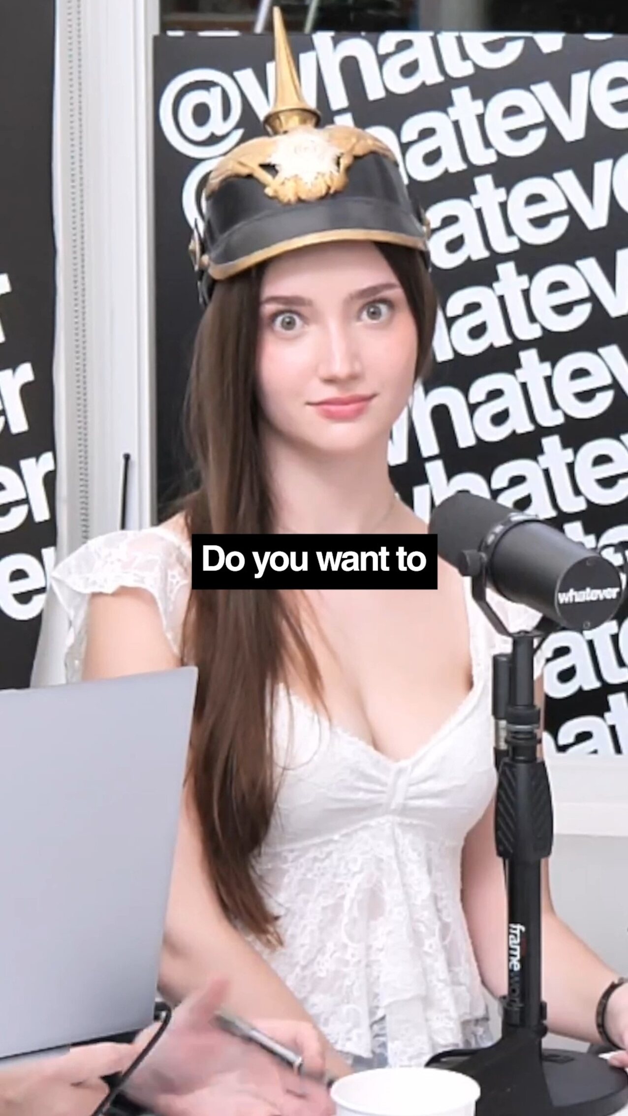 whatever cute boobs brunete