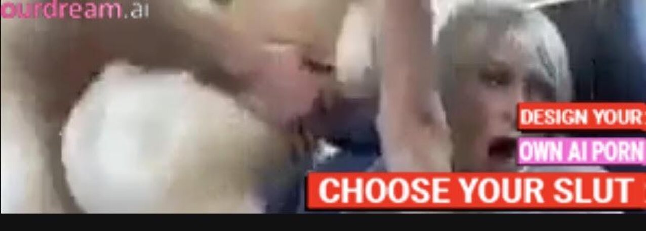 threeway blonde bent over