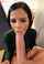 black brunette blowjob