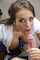 gorgeous deepthroat brunette