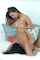 lesbian brunette