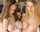 brunette blonde teen