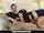 sharing couple brunette