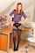 panties black stockings