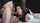 black blowjob brunette