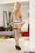 ebony stockings blonde
