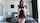 dildo black brunette