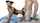 doggy ebony teen