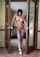 stockings lingerie brunette